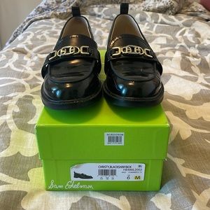 Sam Edelman Cristy Loafers - Black Patent